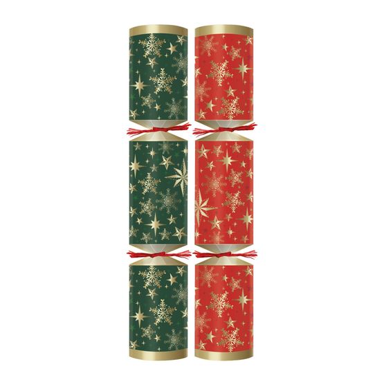 12" Merry &amp; Bright Christmas Crackers - Christmas Crackers - C Contents C502-MYB-C