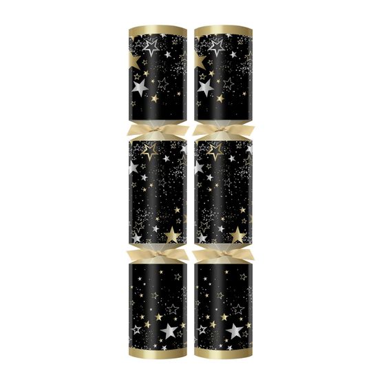 12" Midnight Spakle Christmas Crackers - N Contents C502-MIN-N