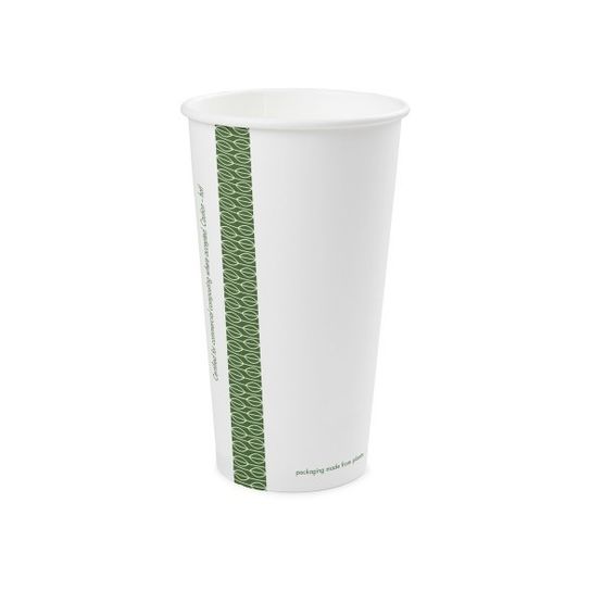 Vegware 20oz White Hot Cup, 89-Series - LV-20