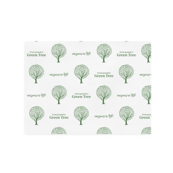 Vegware 350 X 225mm Greaseproof Sheet - VGGSH2-GT