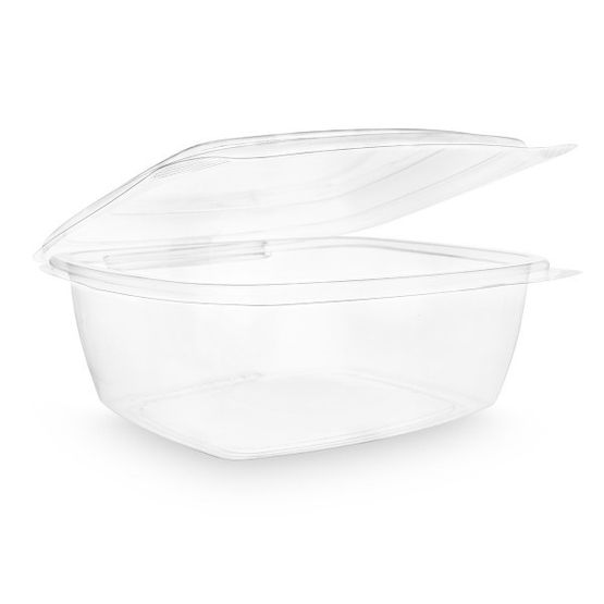 Vegware 48oz PLA Hinged Deli Container - VHD-48