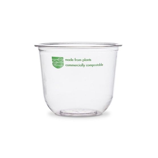 Vegware BEL-12 12oz PLA Bella Pot, 96-Series