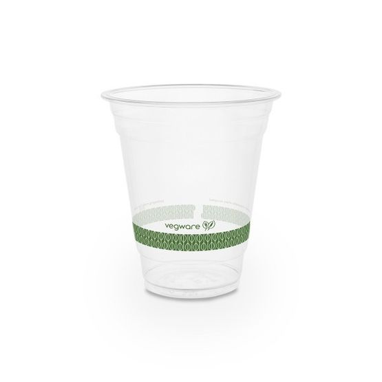 Vegware R360Y-VW 12oz PLA Cold Cup, 96-Series