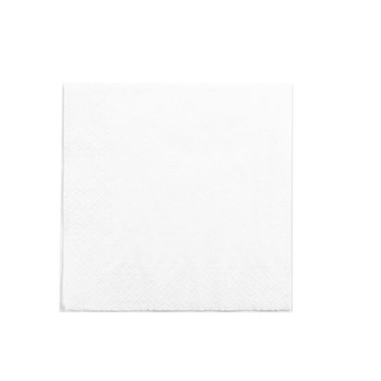 Vegware 9002 33cm 2-Ply White Napkins