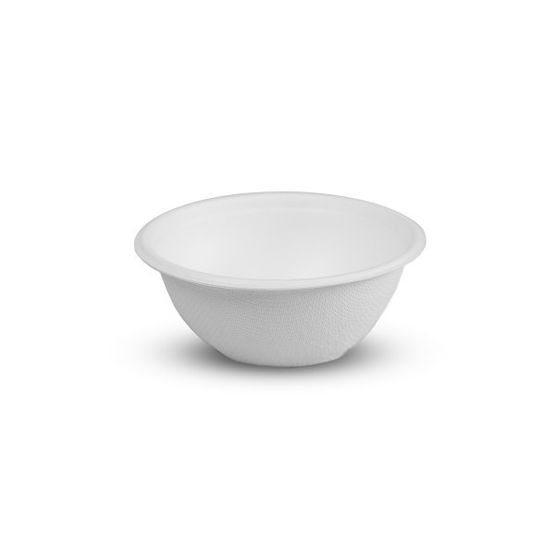 Vegware BB-04 4oz/110ml Nourish Moulded Fibre Bonnie Bowl
