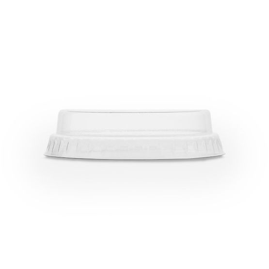 Vegware C76F-NH 76-Series PLA Flat Lid, No Hole