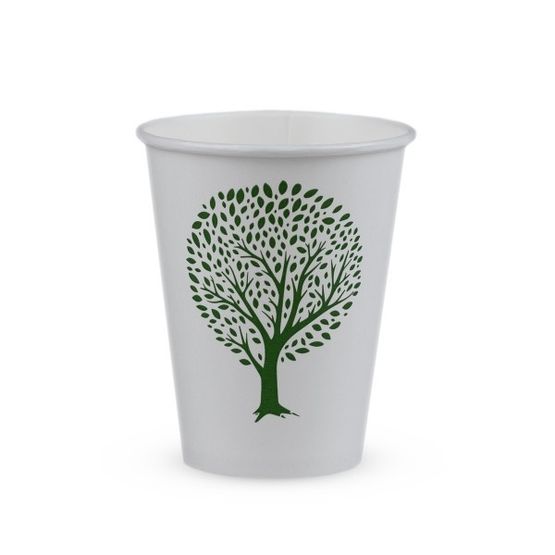 Vegware LV-8-GT 8oz White Hot Cup, 79-Series