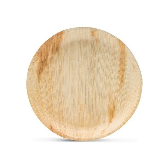 Vegware PL09RO 9in Round Palm Plate