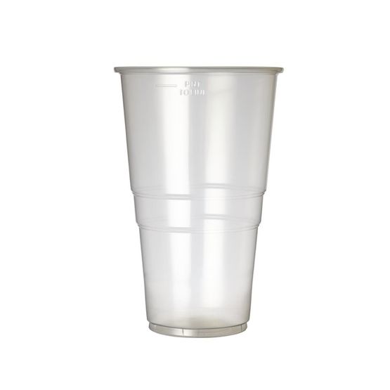 eGreen Flexy-Glass Recyclable Pint To Line UKCA CE Marked 568ml