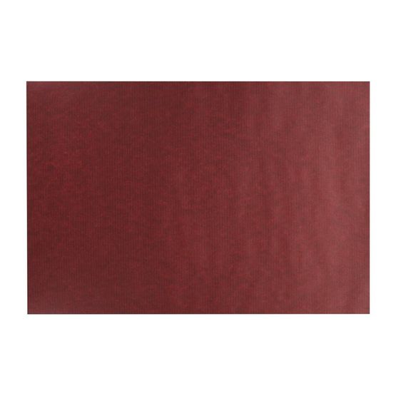 Europochette Kraft Burgundy Recycled Paper Tablemat 430x300mm