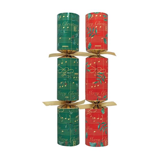 Swantex 12" Merry Melody Christmas Crackers - Contents N C502-MML-N