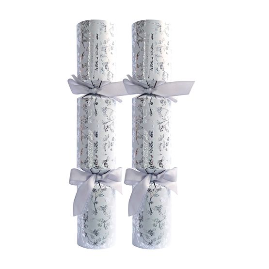 Swantex 13" White Alpine Christmas Crackers - Contents O C503-WAL-O