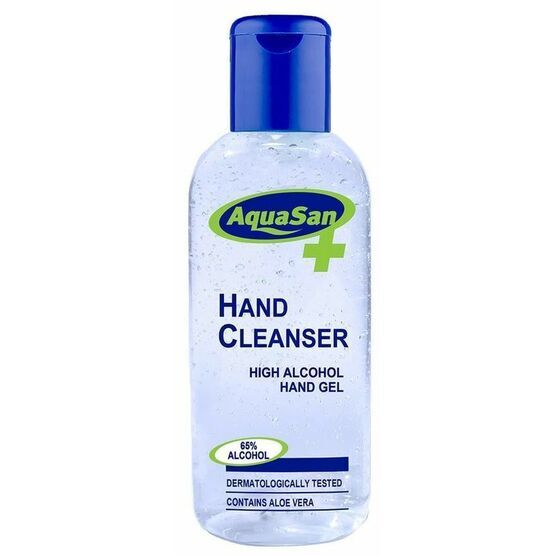 Aquasan Hand Cleanser High Alcohol Gel 100ml