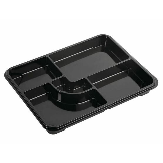 Faerch Recyclable Black Bento Boxes Base Only 263 x 201mm