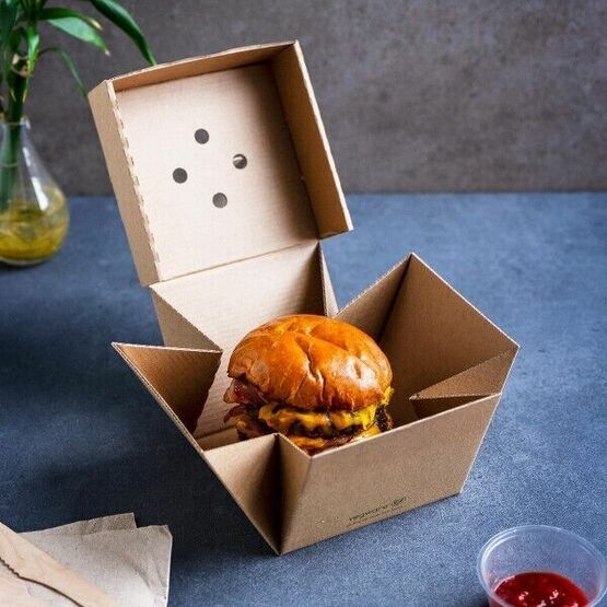 Vegware Premium Burger Box BOX005
