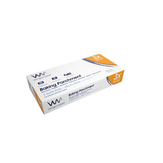 Wrapmaster Baking Parchment Refill 45cm x 50m (Pack of 3 rolls) 21C32
