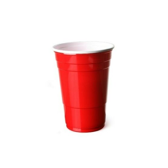 16oz Red American PS Party Cups