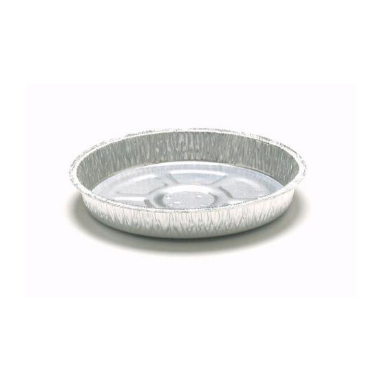 6" Quiche Foil Containers Round lanced