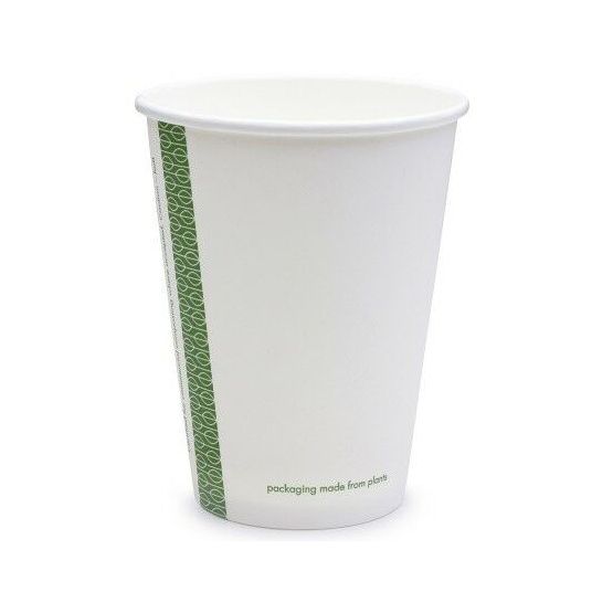 Vegware 12oz White Hot Cup, 89-Series - LV-12