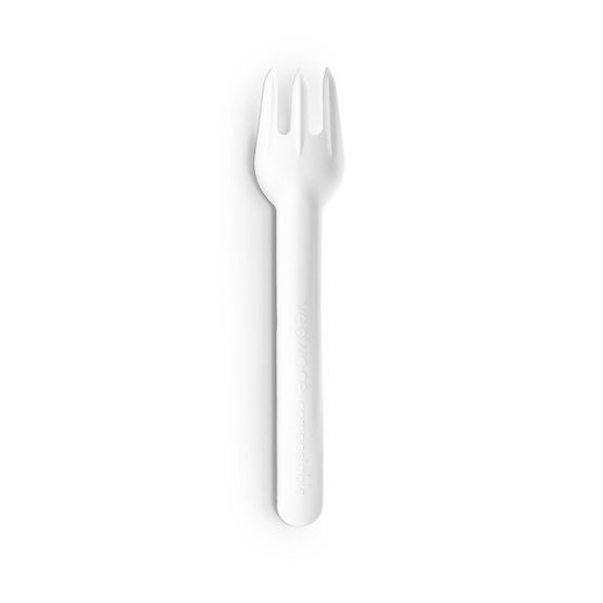 Vegware VP-FK6.2 6.2in Compostable Paper Fork